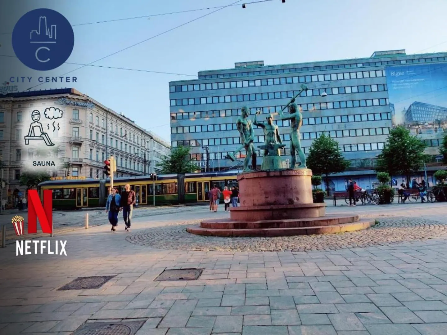 2 Steps From Helsinki Railway Stationシ location